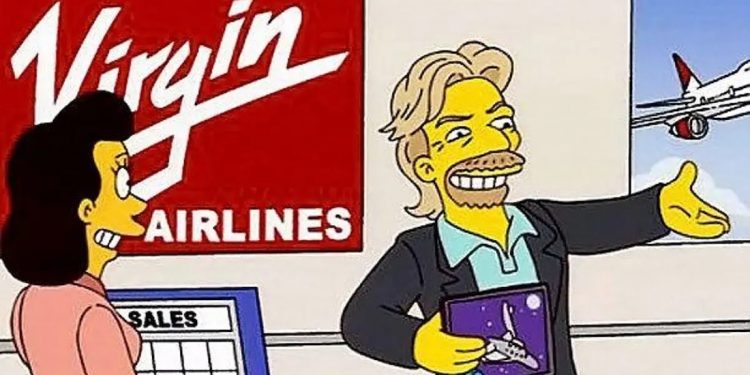 Los Simpson predijeron en 2014 el viaje espacial de Richard Branson – SinEmbargo MX
