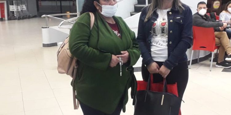 Madre y prima de Leidy Luna ya viajaron a Miami - Nacionales