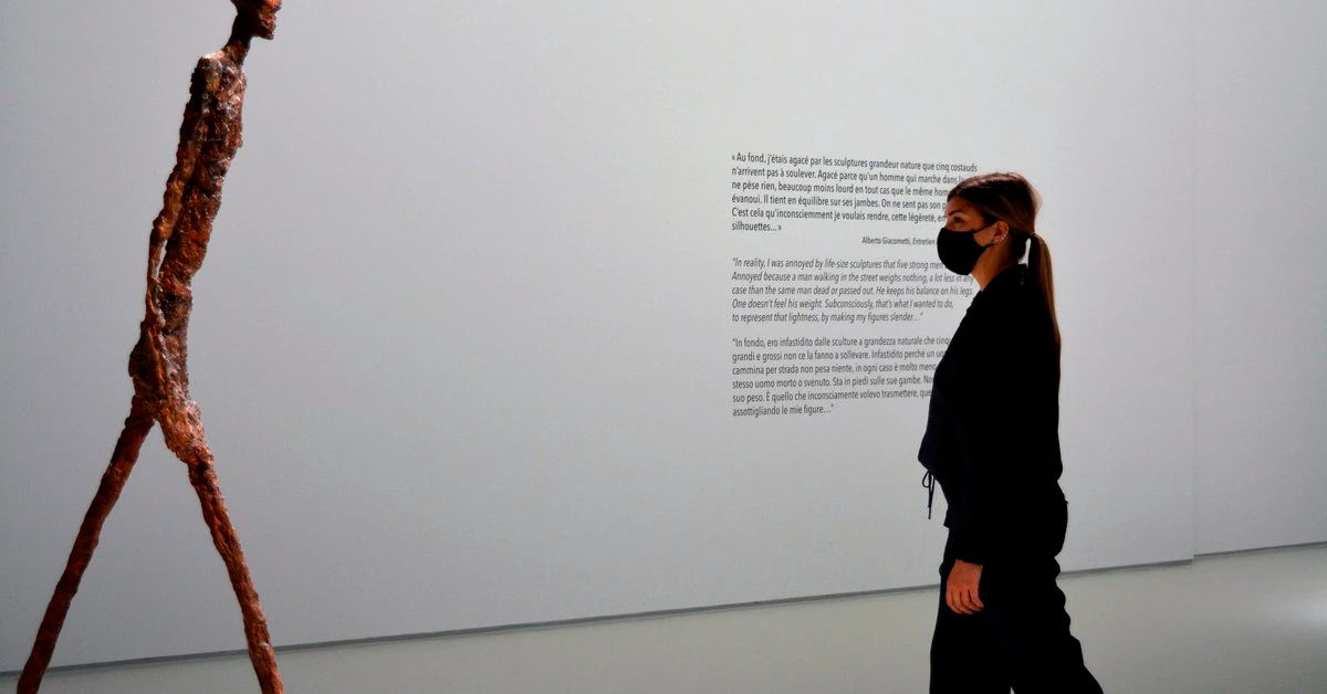 Mónaco exhibe un viaje "retrospectivo" de la vasta obra de Giacometti