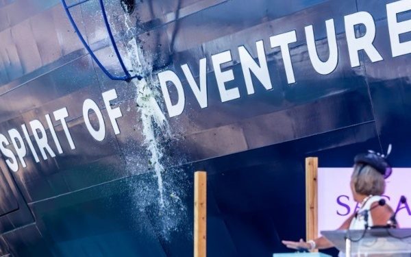 Portsmouth celebra la primera botadura de un crucero