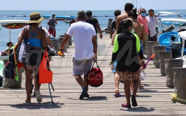 Sin descuidar las medidas sanitarias, Puerto Morelos promueve la actividad turística
