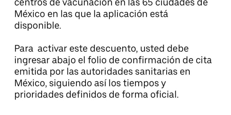 Si tienes entre 30 y 39 años tendrás viajes gratis en Uber para vacunarte