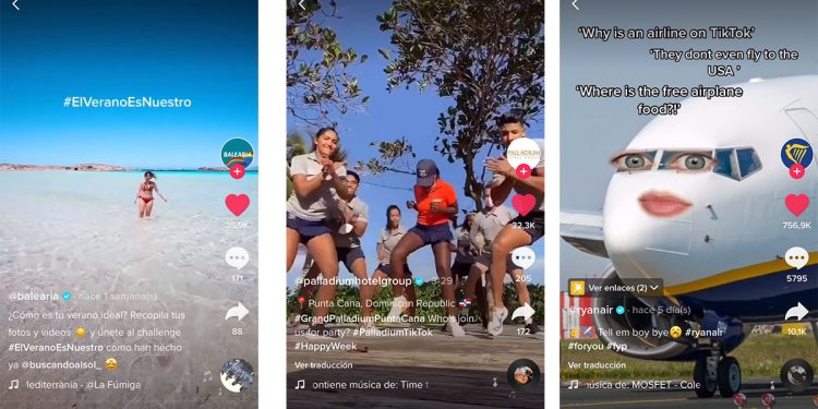 TikTok es la herramienta clave en la recuperación de la industria turística
