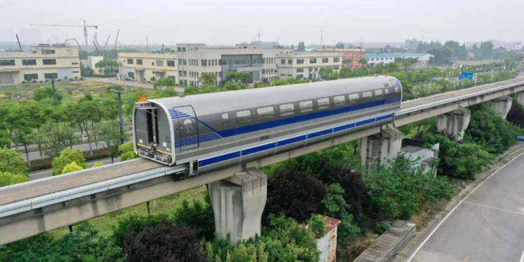 nuevo Maglev alcanza 600 km/h