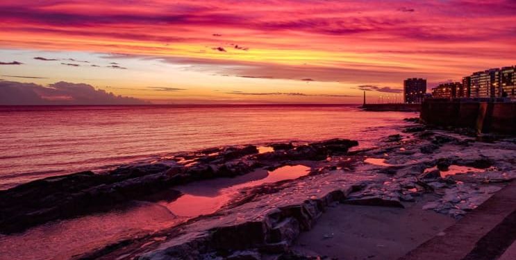 Amanecer en Uruguay