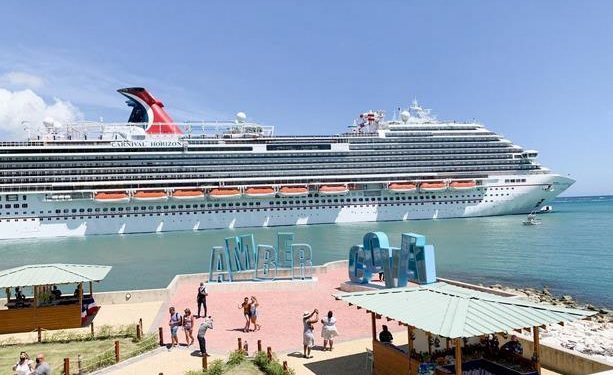 Al país llegaron 14,341 cruceristas en julio por los puertos Amber Cove y La Romana