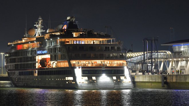 Atraca en Getxo el primer crucero desde el 2019