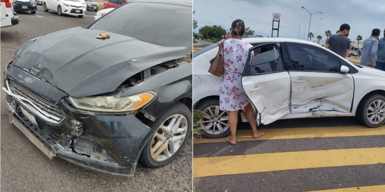 Chocan deja 2 mujeres lesionadas en crucero de Culiacán