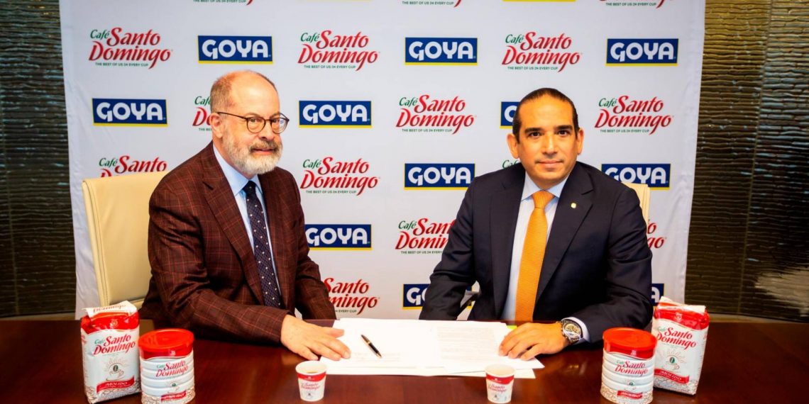 Industrias Banilejas firma acuerdo con Goya Foods para la distribución de Café Santo Domingo en Estados Unidos