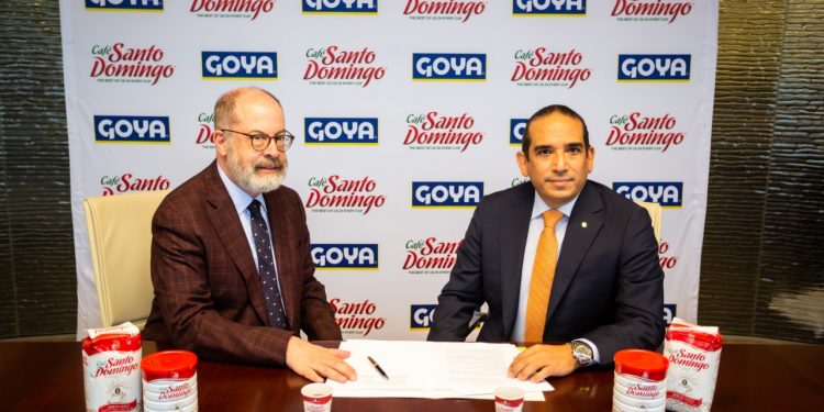 Industrias Banilejas firma acuerdo con Goya Foods para la distribución de Café Santo Domingo en EEUU