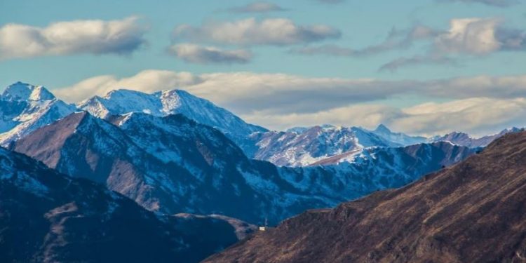 montañas nevadas