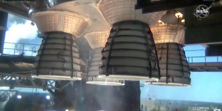 Las pruebas de vibración para el cohete lunar ayudan a garantizar viajes seguros en el camino al espacio – Actualidad Aeroespacial