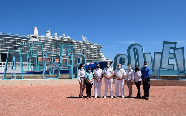 Mardi Gras llega por primera vez al Puerto de Amber Cove