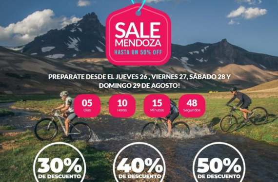 Sale Mendoza: el programa para recorrer la provincia a mitad de precio
