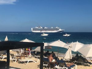 Crucero Grand Princess llega a CSL a más de un año de ausencia