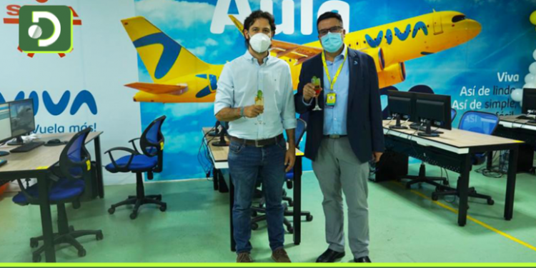 Aula A320: nuevo espacio de entrenamiento desarrollado por Viva y el SENA - DiariOriente