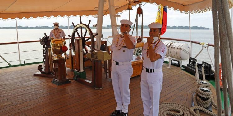 BAE Guayas empieza su primera gira internacional pospandemia; irá a tres países en su trigésimo segundo crucero internacional Pacífico 2021 | Comunidad | Guayaquil