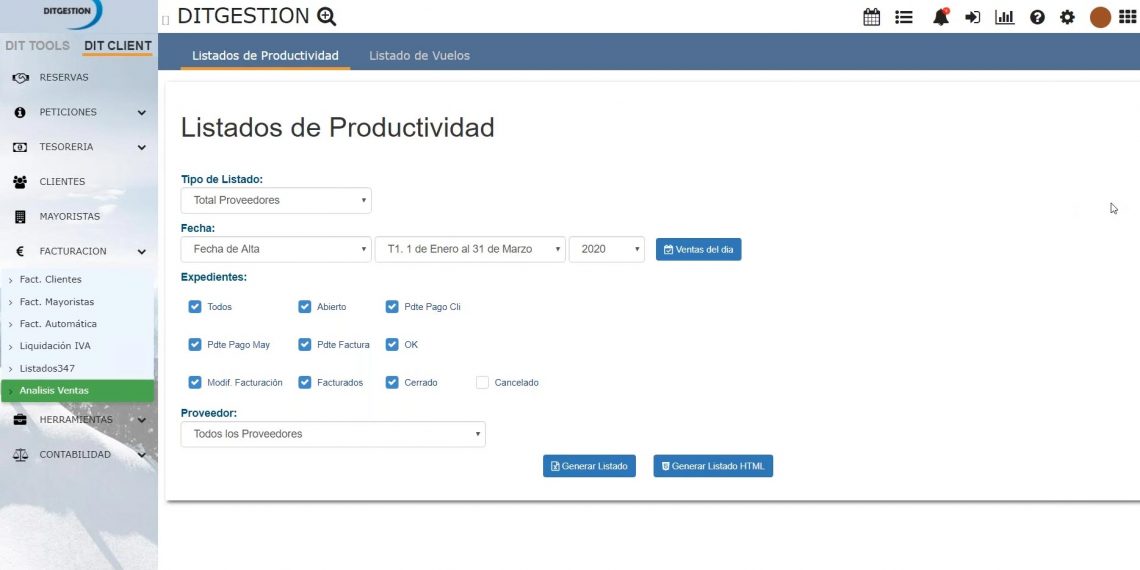 DIT y cómo crear el programa contable y CRM perfecto