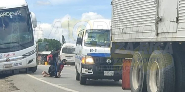 Denuncian peligroso crucero en La Uno