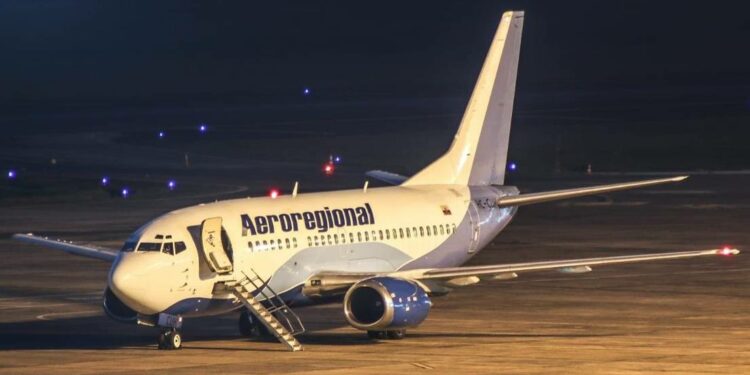 Estados Unidos revoca visas a pilotos de Aeroregional y advierte la inadmisión de sus tripulantes | Ecuador | Noticias