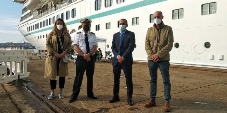 Ferrol recupera el tráfico de cruceros después de un año y medio