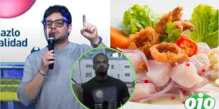 Gian Piero Díaz defiende la gastronomía peruana y manda a “Guerreros Puerto Rico” a educarse | esto es guerra | web ojo farandula | OJO-SHOW