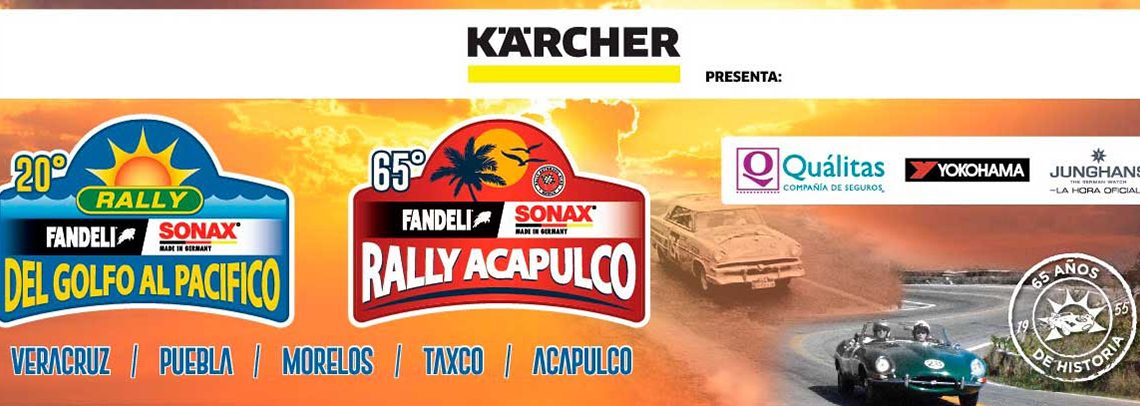 ¡El arranque en Veracruz, la meta intermedia en Puebla y la meta final en Acapulco!
