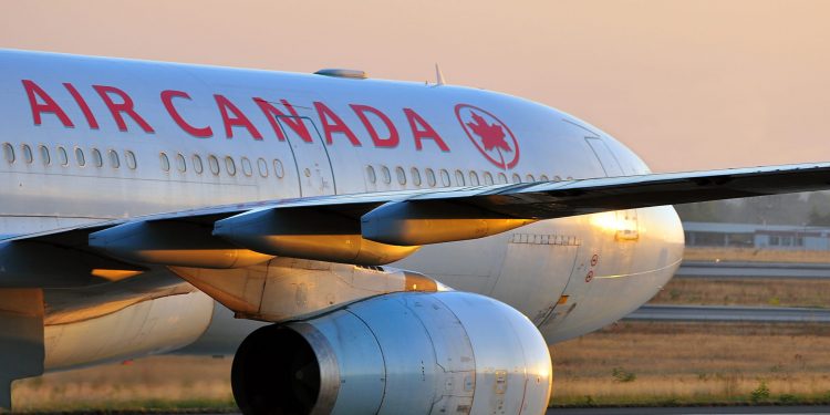 Lanza Air Canada plataforma de planificación de viajes