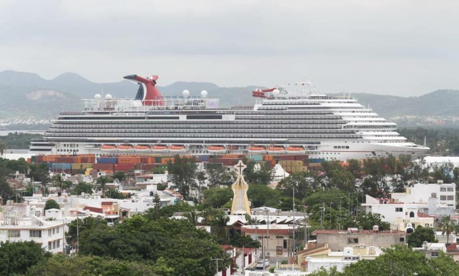 Llega por tercera vez crucero Carnival Panorama a Mazatlán