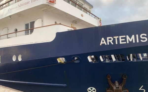 Llegada del Crucero Artemis reanuda servicios de pasajeros en dos nuevos puertos italianos