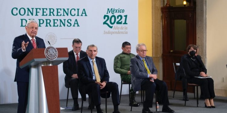 López Obrador podría asistir a la Asamblea de la ONU en noviembre. Foto Presidencia