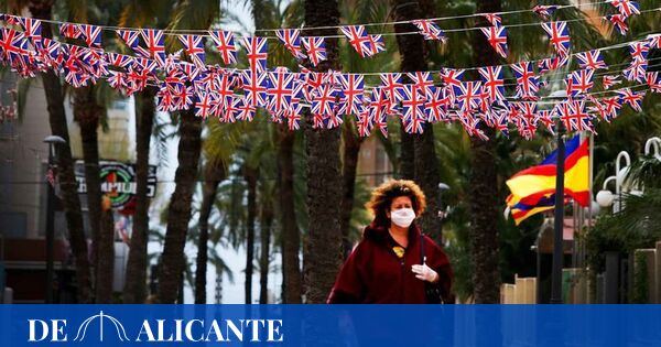 Los turistas británicos se triplican en Benidorm en el inicio de la temporada baja