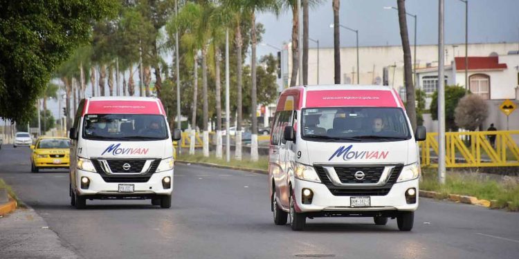 Movivan de Corregidora, cumple dos años; más de 600 mil viajes realizados en 10 rutas