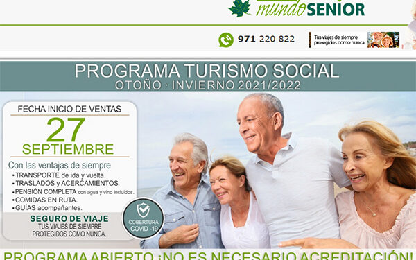 Mundosenior abre ventas: ofrece viajes desde 230 euros | Noticias de Agencias de viajes, rss1