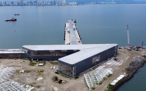 Nueva Terminal de Cruceros de Panamá presenta 80% de avance y en noviembre estaría lista para comenzar a operar
