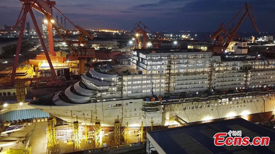 Primer gran crucero de China pronto surcará los mares