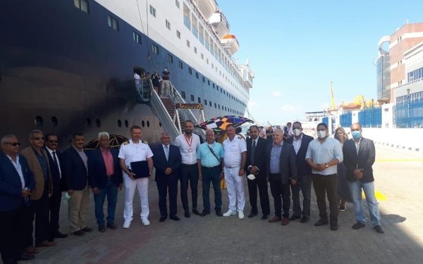 Puerto de Alexandria da la bienvenida a cruceros tras pausa por pandemia