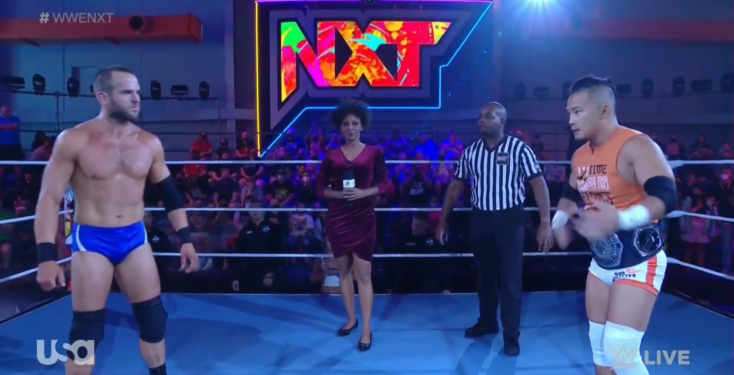 roderick strong y kushida nxt 21 de septiembre 2021