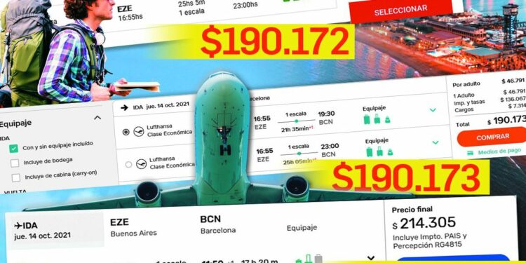 Sin cuarentena, se activó demanda para viajar al exterior: cuánto cuesta