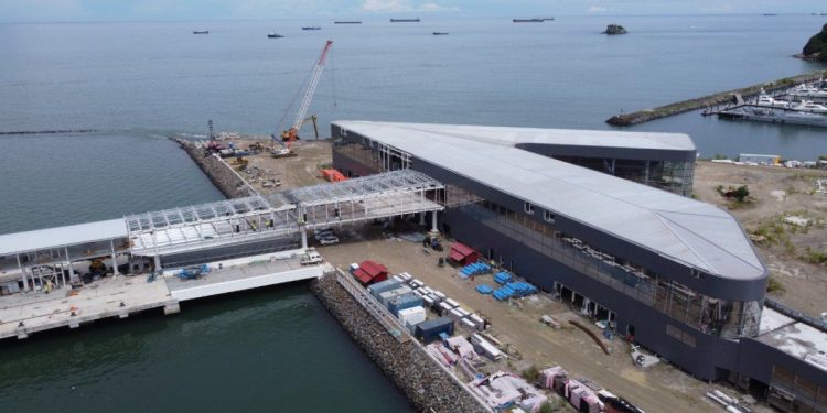 Terminal de Cruceros de Amador presenta un 80% de avance