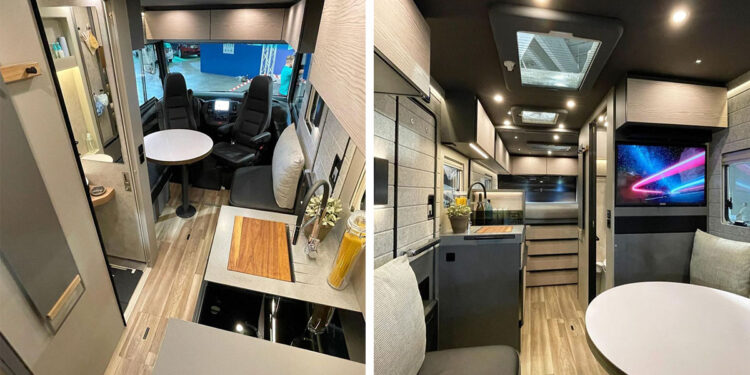 inspirate con este motorhome «5 estrellas» súper elegante y funcional – Para Ti