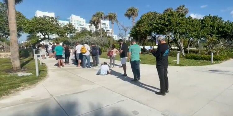 Muchos argentinos se vacunaron en Miami