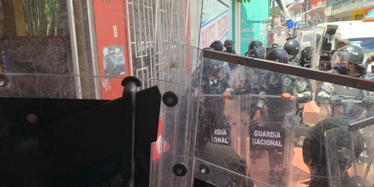 la caza de migrantes que ocurre en Chiapas