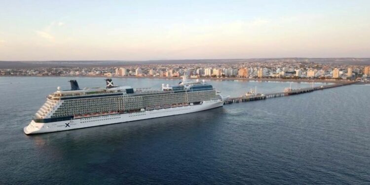 El 15 de noviembre amarrará en Madryn el primer crucero de la temporada 2021-2022