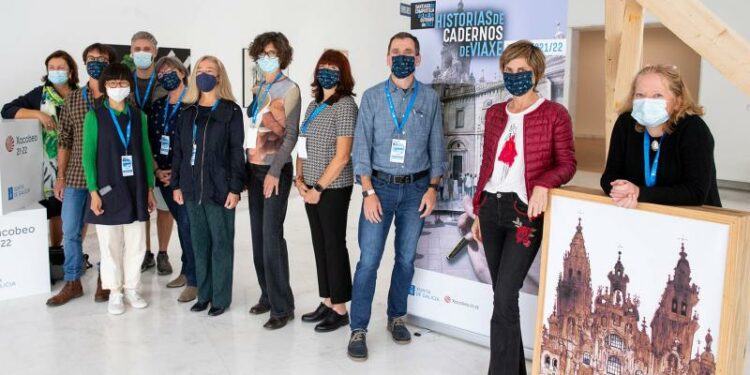 El Camino de Santiago protagoniza el encuentro internacional 'Historias de los cuadernos de viajes'