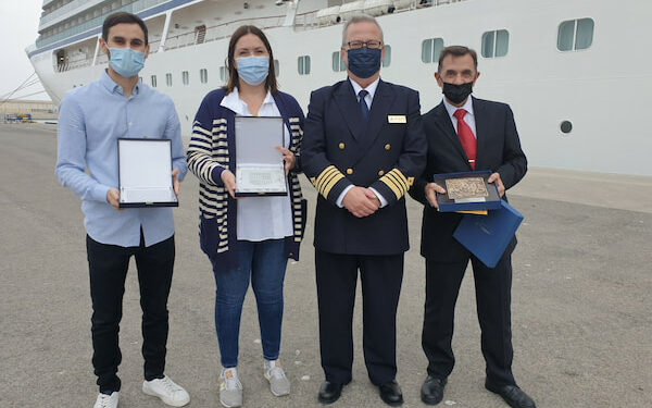 El Puerto de València recibe por primera vez al crucero Viking Venus