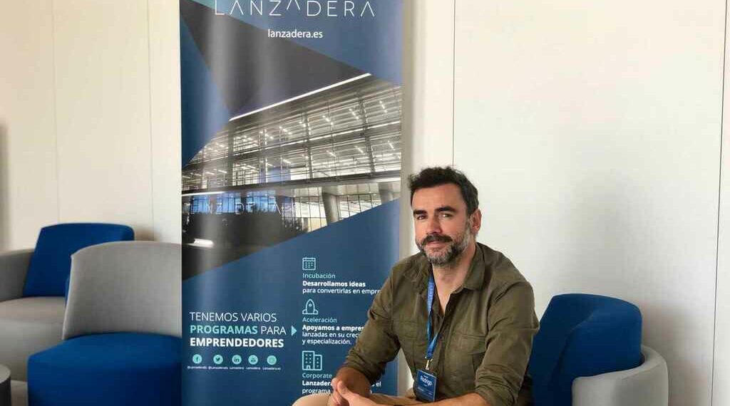 El CEO y fundador de Entrii, Rodrigo Fabeiro, en la sede de Lanzadera.