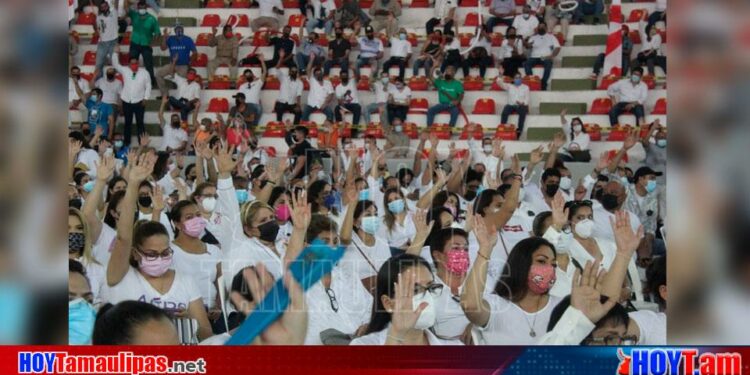Hoy Tamaulipas - Tamaulipas Sindicato mantiene conquistas para obreros en Madero