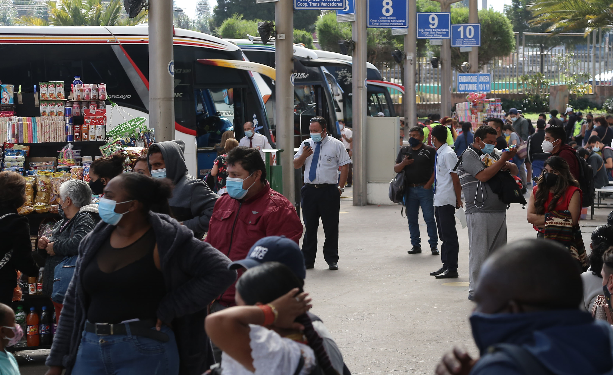 Ingresos no mejoraron en negocios del terminal Carcelén en el feriado