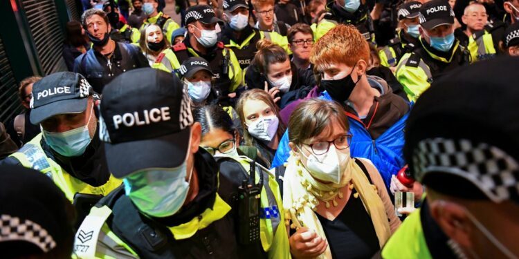 La “Greta Manía” llegó a Glasgow para la cumbre COP26